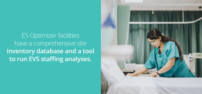 ES Optimizer facilities have a comprehensive site inventory database and a tool to run EVS staffing analyses.